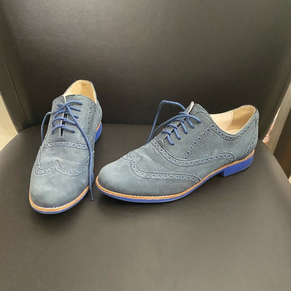 Cole Haan Blue Loafers Size 7